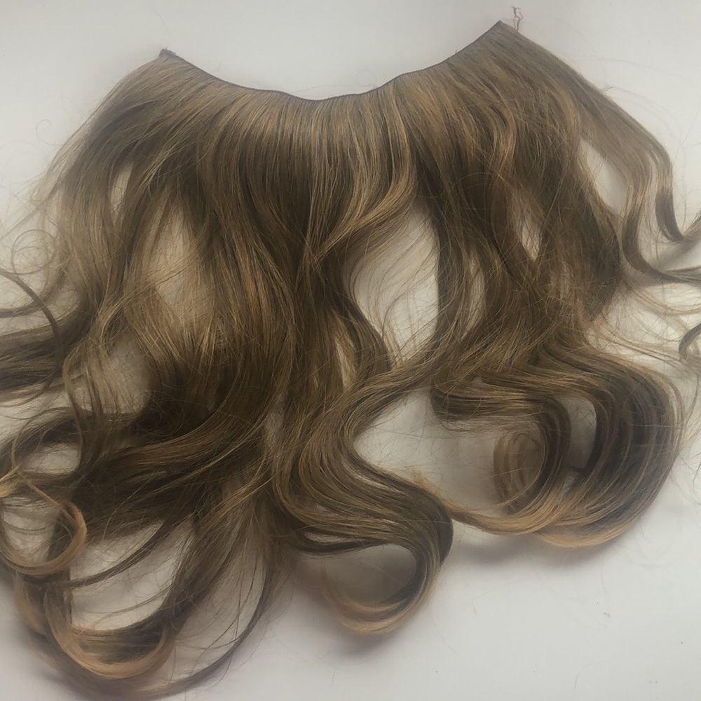 For sale one large strip of real human hair